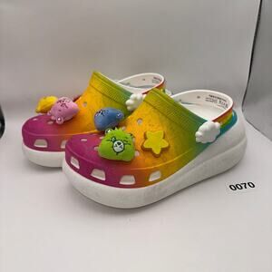 Crocs x Care Bears Crush Clog Womens Size 8 Lights Up Slide